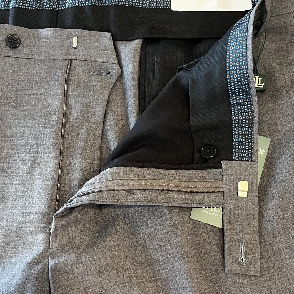 NWT Lauren Ralph Lauren Dress Pants Men's‎ 42x34 Ultraflex Per